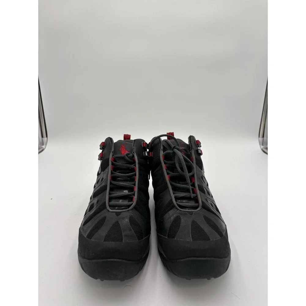 Polo Ralph Lauren Black Spielman Trail Shoes Hiking Ankle Shoes Mens 10.5